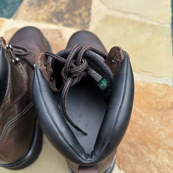 Timberland Pro Pit Boss 6” Work Boots Shoes Steel Toe 33034 Brown Size 9.5 M - Picture 5 of 15